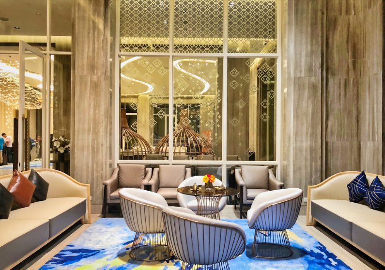 An interior finished with Beit Al Kareema materials